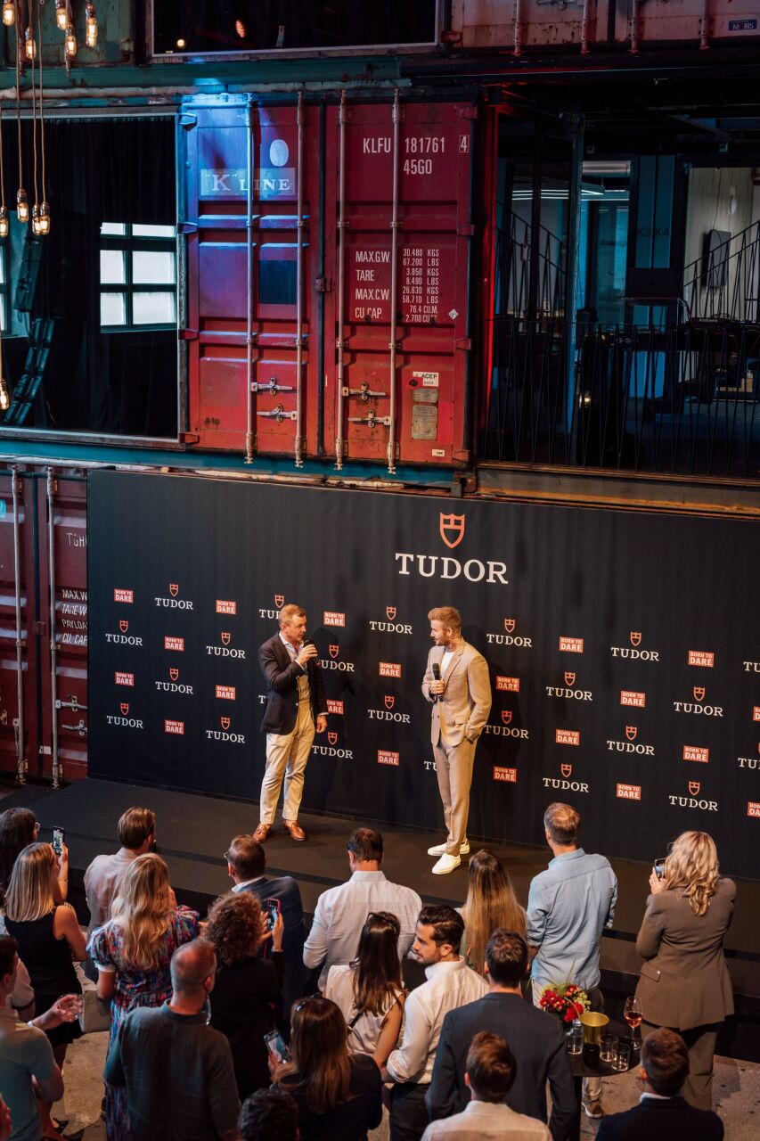 TUDOR Marka Elçisi David Beckham Zürih’e Uğradı!